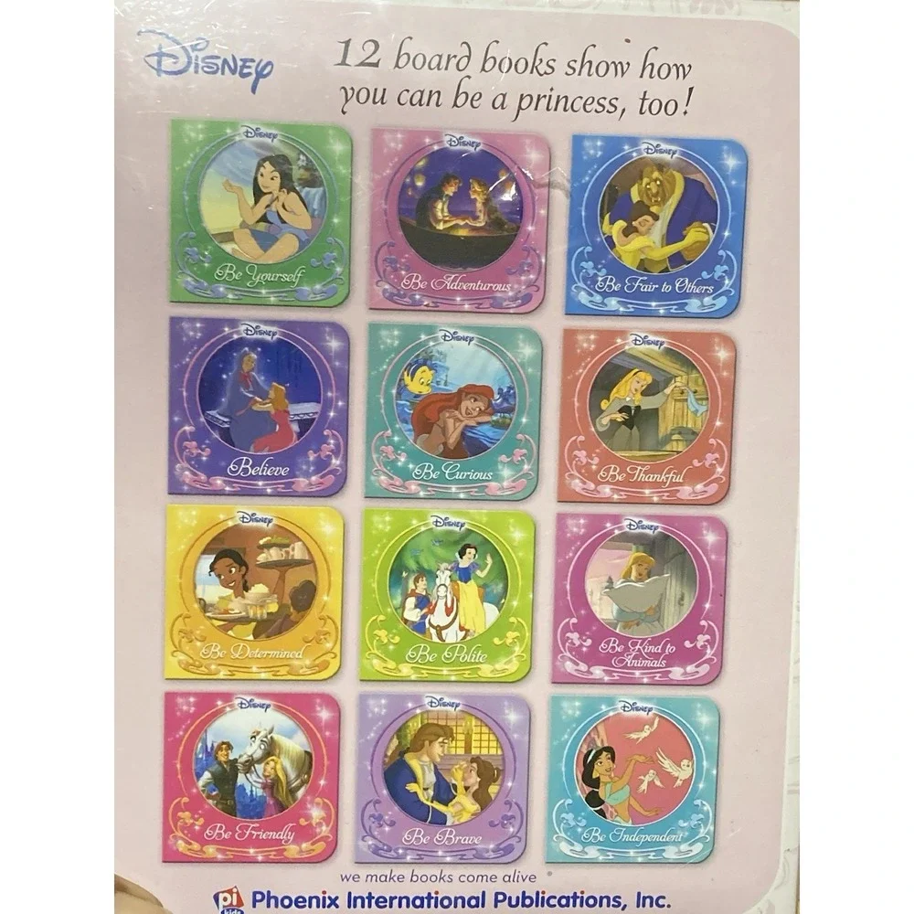 Disney I Can Be A Princess 12‎ chunky board books Book Block Kids 10 months+
